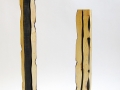 Skulpturen, Esche, vierseitig ca. 50cm