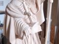 Bonifatius unbemalt, Ahorn, ca 150cm