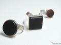 Ringe, Ebenholz, Kirsche/ 925er Silber